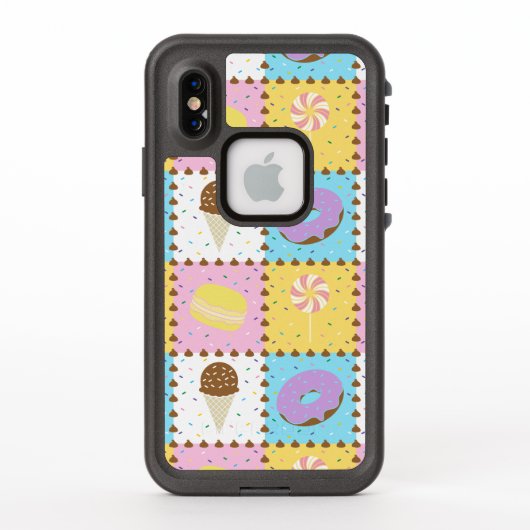 甘い欲求の耐用年数ケース LifeProof iPhoneケース (裏面)
