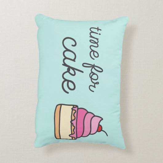 甘い歯:ケーキのための時間 アクセントクッション (裏面(縦))