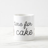 甘い歯：ケーキのための時間 コーヒーマグカップ (中央)