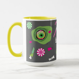 甘い死とキャンディ!コーヒーゾンビ マグカップ