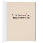 甘い母とベビーキツネ母の日 (内側 (右))