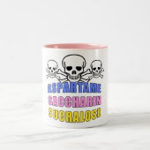 甘い毒マグ ツートーンマグカップ (中央)