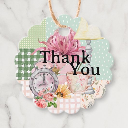 甘い水の色コラージュありがとうフローラ フェイバータグ (正面)