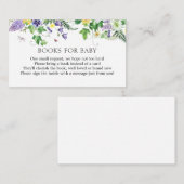 甘い水仙と野草本ベビー エンクロージャーカード (正面/裏面)