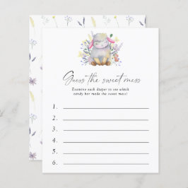 甘い混乱の赤ちゃんシャワーゲームを推測 – ラム