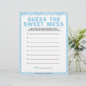 甘い混乱を推測[ラグジュアリーレース[青] レターヘッド (スタンド正面)