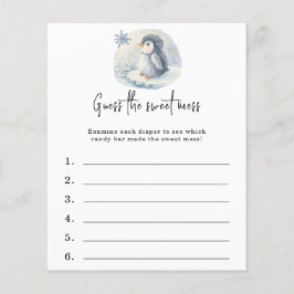 甘い混乱を推測 – 赤ちゃんシャワーゲーム