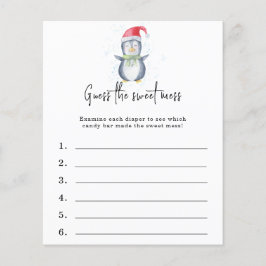 甘い混乱を推測 – 赤ちゃんシャワーゲーム