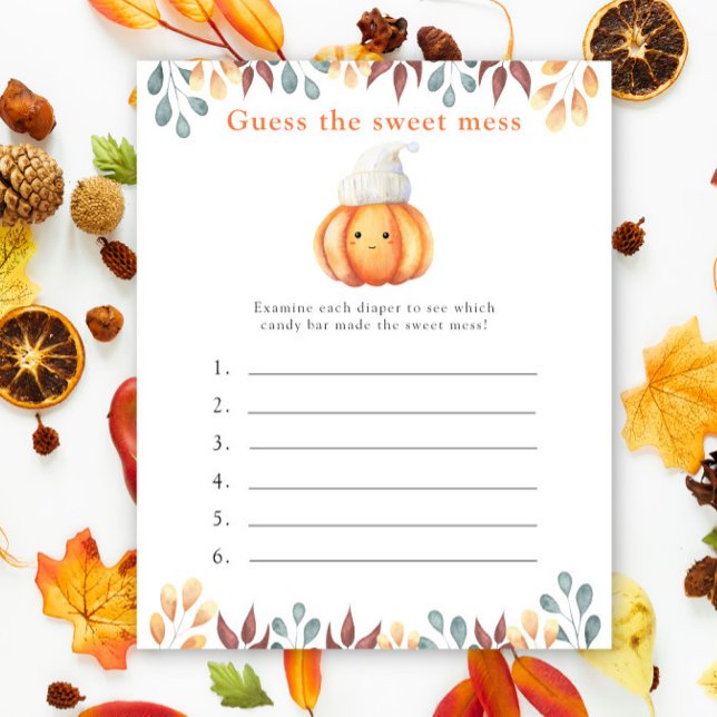 甘い混乱ゲームを推測する – パンプキン (クリエイターアップロード済み)