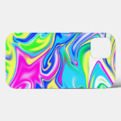 "甘い渦巻き：バブルガム大理石喜び" Case-Mate iPhoneケース (裏面 (横))