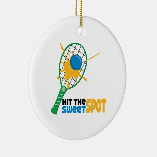 甘い点に当って下さい セラミックオーナメント (右)