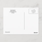 甘い無実 ポストカード (裏面)