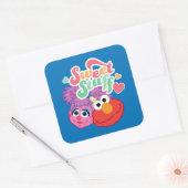 甘い物のキャラクター スクエアシール (封筒)