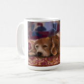 甘い犬をディッキー コーヒーマグカップ (正面左)