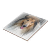 甘い犬 タイル (側面)