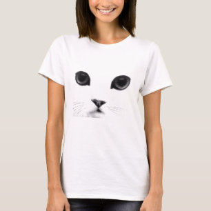甘い猫の顔 Tシャツ