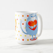 甘い猫好き、マグカップ コーヒーマグカップ (正面右)