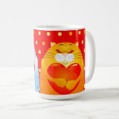 甘い猫好き、マグカップ コーヒーマグカップ (正面右)