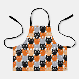甘い猫 エプロン