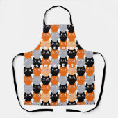 甘い猫 エプロン (正面)