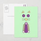 甘い猫 ポストカード (正面/裏面)