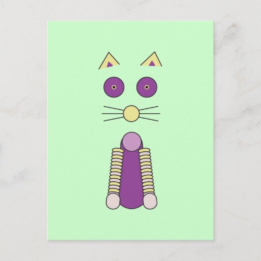 甘い猫 ポストカード (正面)