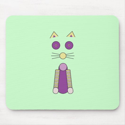 甘い猫 マウスパッド (正面)