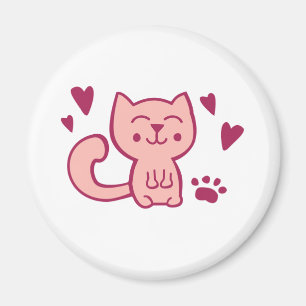 甘い猫 マグネット