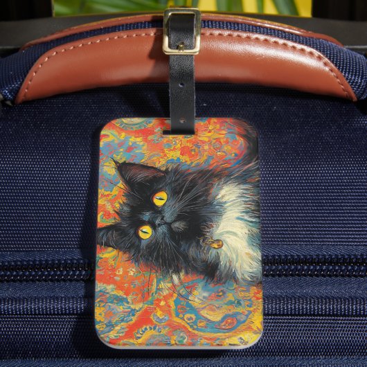 甘い猫 ラゲッジタグ (正面インサイチュ2)