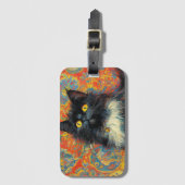 甘い猫 ラゲッジタグ (正面縦)