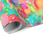 甘い球色数々のの赤 ラッピングペーパー (ロールコーナー)