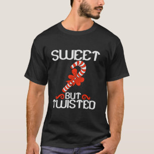 甘い甘いがツイスト陽気なおもしろいクリスマス Tシャツ