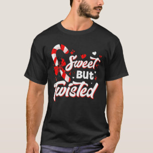 甘い甘いがツイスト陽気なおもしろいクリスマス Tシャツ