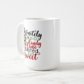 甘い甘い甘い杖のように コーヒーマグカップ (正面左)