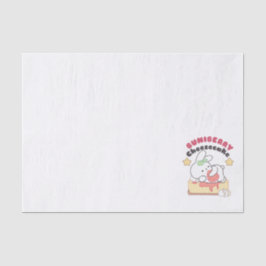 甘い甘さ：ブニベリーチーズケーキ喜び 薄葉紙