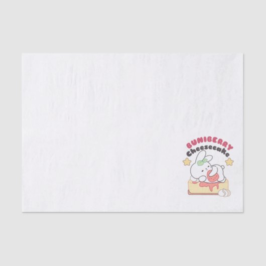 甘い甘さ：ブニベリーチーズケーキ喜び 薄葉紙 (正面)