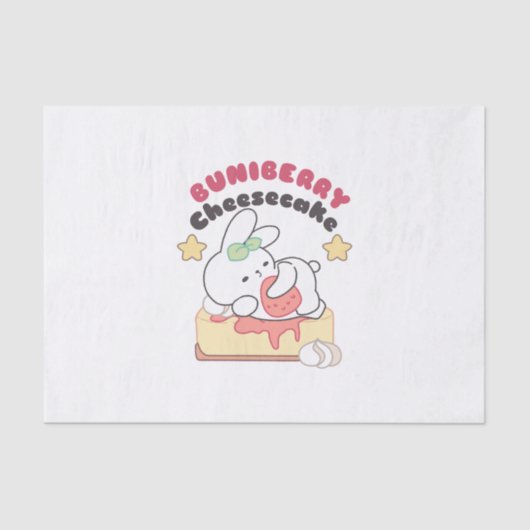 甘い甘さ：ブニベリーチーズケーキ喜び 薄葉紙 (正面)