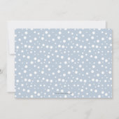 甘い男の赤ちゃん写真の誕生のお知らせ (裏面)