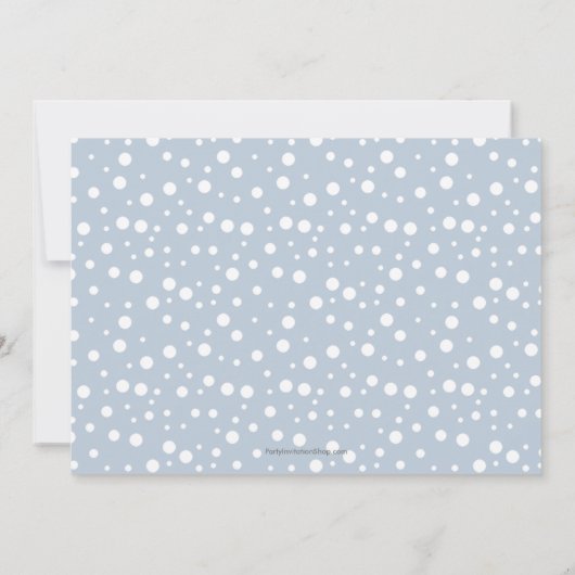 甘い男の赤ちゃん写真の誕生のお知らせ (裏面)