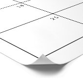 甘い男の赤ちゃん性別が日付を明らかにする ポスター (角)