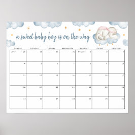 甘い男の赤ちゃん性別が日付を明らかにする ポスター