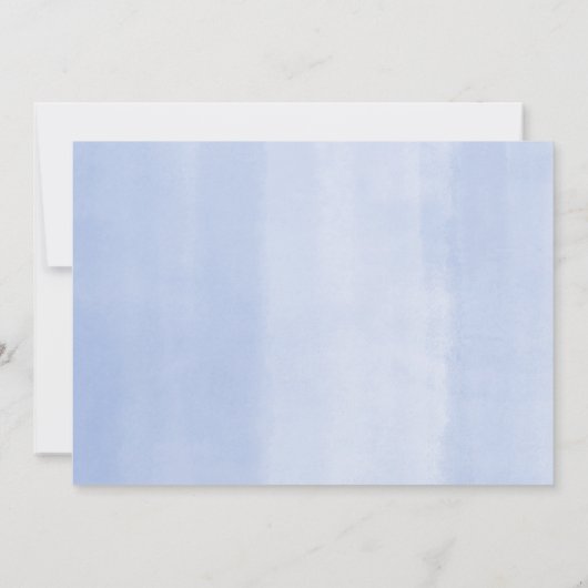 甘い男の赤ちゃん田舎のバレンタインハートシャワー 招待状 (裏面)