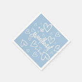 甘い男の赤ちゃん スタンダードカクテルナプキン (角)