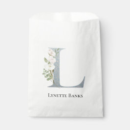 甘い白いフローラ フェイバーバッグ