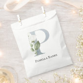 甘い白いフローラ フェイバーバッグ (クリップ留めされた状態)