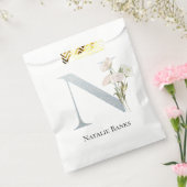 甘い白いフローラ フェイバーバッグ (封をした状態)