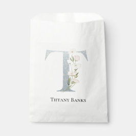 甘い白いフローラ フェイバーバッグ