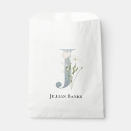 甘い白いフローラ フェイバーバッグ