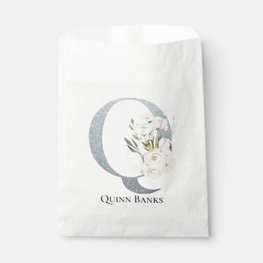 甘い白いフローラ フェイバーバッグ (正面)