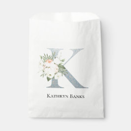 甘い白いフローラ フェイバーバッグ